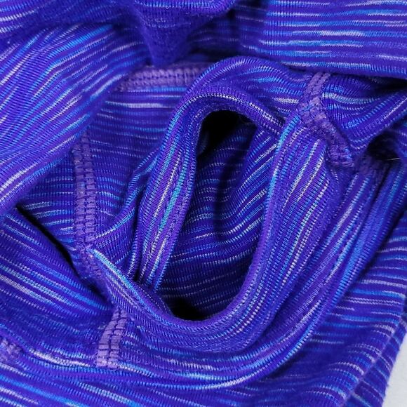 XS ATHLETA CHATURANGA BLUE PURPLE CROP CROPPED RUNNING YOGA LEGGINGS extra small - Picture 8 of 10